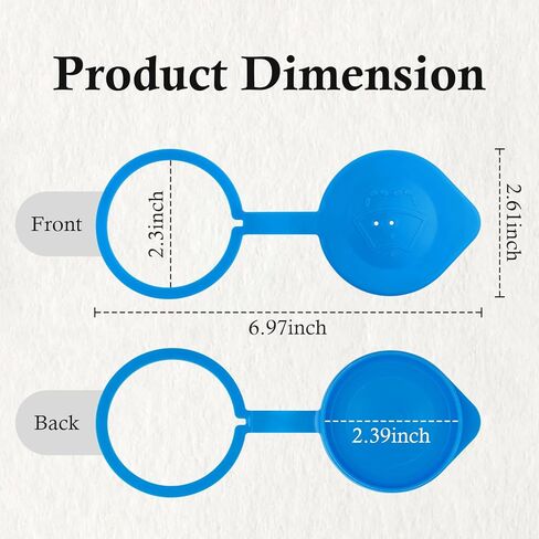 Windshield Washer Fluid Cap OEM 76802-SZA-A01,Sealing Windshield Wiper Fluid Cap Replacement Compatible with Honda 2009-2015 Pilot,Essential Windshields Washer Reservoir Caps in Kuwait