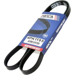 4PK1195 Serpentine Belt fit 1988-1995 for Toyota 4Runner/Pickup, 1988-1998 for Nissan Maxima/Quest, 1985-1987 for Ford E-150 Econoline/E-250 Econoline/E-350 Econoline/E-150 Econoline Club Wagon in Kuwait