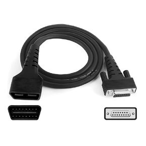 JUTA Main Cable Fit for Ancel FX2000 FX3300 FX6000 FX6100 DB15 OBD2 Diagnostic Scanner 16-PIN Male to 15-PIN Female OBDII Test Replacement Cable Connector Adapter - 3.9ft/120cm in Kuwait