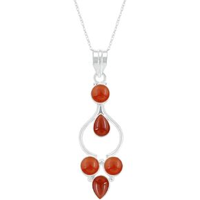 Natural Moonstone Labradorite Lapis Pendant Multi Gemstone 925 Silver Overlay Pendant With 18 Inches Chain in Kuwait