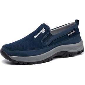 Tongzone Men's Slip On Walking Shoes Mesh Lightweight Casual Work Loafer Sneakers in Kuwait