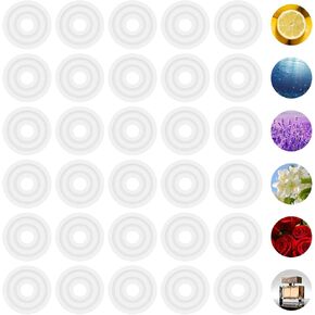 أقراص عطرية 30 قطعة لتدفئة المناشف مكونة من 6 روائح بما في ذلك أقراص عطر المحيط والكولونيا واللافندر والياسمين والورد والليمون التي تناسب معظم دلاء تدفئة المناشف in Kuwait