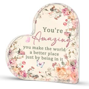 Proud of You Gifts for Women Encouragement You Are Amazing Gifts for Women Uplifting Motivational Gift for Womens Inspirational Desk Decor Birthday Easter Mother's Day in Kuwait