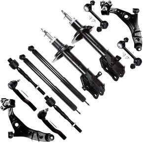 Struts Shock suspension kit for 2007 2008 2009 ford Edge 2007 2008 2009 for Lincoln MKX Front and Rear pair shock absorber Stabilizer Bar Link Control Arm 12 Pcs in Kuwait