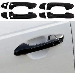 Compatible with 2018 2019 2020 2021 2022 Kia Sportage Accessories Door Handle Cover Trim (Smart Entry with Key Hole) in Kuwait