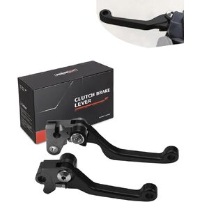 JFG RACING Dirt Bike Clutch Lever,Motorcycle Billet Pivot Foldable Clutch Brake Lever for CR80R 98-07/CR85R 98-07/CRF150R 07-25/CR125R 92-03/CR250R 92-03/CRF450R 02-03/XR650R 00-06 - Black in Saudi Arabia