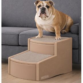 Pet Gear Easy Step II Extra Wide Pet Stairs, Coffee Bean in Kuwait