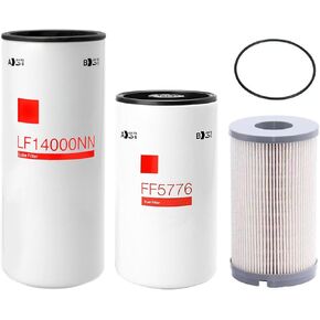 LF14000NN FF5776 K37-1029 Oil Change Kit Fuel Filter Compatible With Cummins ISX ISM QSX QSM QST M11 ISX15 QST30 Diesel Engines in Kuwait
