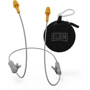 سماعات أذن Elgin Ruckus اللاسلكية بتقنية البلوتوث، سماعات أذن لتقليل الضوضاء بقدرة 25 ديسيبل، ميكروفون لإلغاء الضوضاء، بطارية تدوم 12 ساعة، مقاومة للعرق IP65، حماية السمع المتوافقة مع OSHA، سلامة العمل in Kuwait