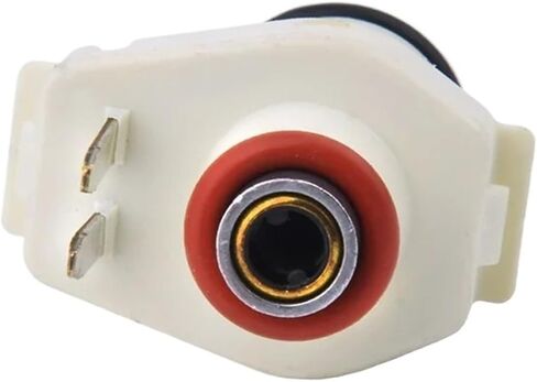 1PCS Motorcycle Fuel Injectors Compatible For Yamaha Motor 50cc/min 2 Holes Motorbike Nozzle Injection Values Motor Automobiles White in Saudi Arabia