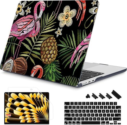 حافظة RuiHe.C لجهاز MacBook Pro 14 بوصة 2024 2023 2021 موديل M4 A3112 A3401 A3185 M3 A2918 A2992 M2 A2779 M1 A2442 Pro/Max، غطاء لجهاز MacBook Pro 14 بوصة حافظة بلاستيكية صلبة -Bulb3 in Kuwait