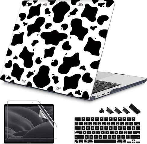 حافظة RuiHe.C لجهاز MacBook Pro 14 بوصة 2024 2023 2021 موديل M4 A3112 A3401 A3185 M3 A2918 A2992 M2 A2779 M1 A2442 Pro/Max، غطاء لجهاز MacBook Pro 14 بوصة حافظة بلاستيكية صلبة -Bulb3 in Kuwait