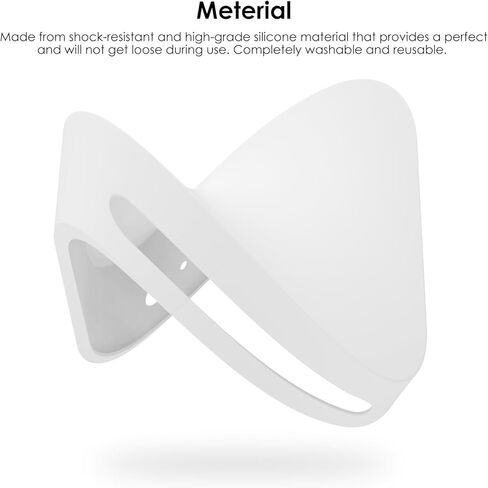 Protective Silicone Cover for Mac mini M4/M4 Pro 2024 Shockproof,Dustproof, Waterproof,Anti-Scratch (White) in Kuwait