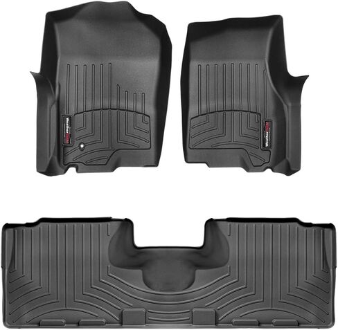 WeatherTech Custom Fit FloorLiners for Ford Expedition, Navigator, 1st & 2nd Row (45029-1-2), Tan in Saudi Arabia