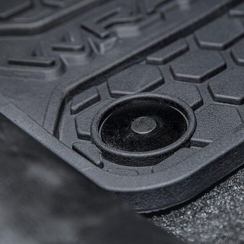 سجادات أرضية السيارة الأمامية من البلاستيك 001805R01 Jeep Wrangler مخصصة من المصنع لسنوات موديل 2019-2023 باللون الأسود in Saudi Arabia