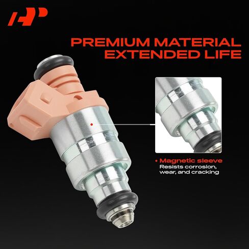 A-Premium 3 Holes Set of 6 Fuel Injectors Compatible with Audi A6 Quattro 2000-2004, Allroad Quattro 2001-2005, S4 2000-2002, 2.7L, Replace# 078133551M, 078133551BL in Saudi Arabia