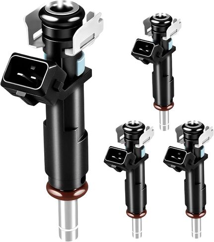 4Pcs Fuel Injectors FJ1153 800-2189N Injector 8Holes Compatible with Chevy Cruze 2011-2015 /Cruze Limited 2016 /Sonic 2012-2015 1.8L L4 Automotive Replacement 8002189N 55570284 Set of 4 in Kuwait