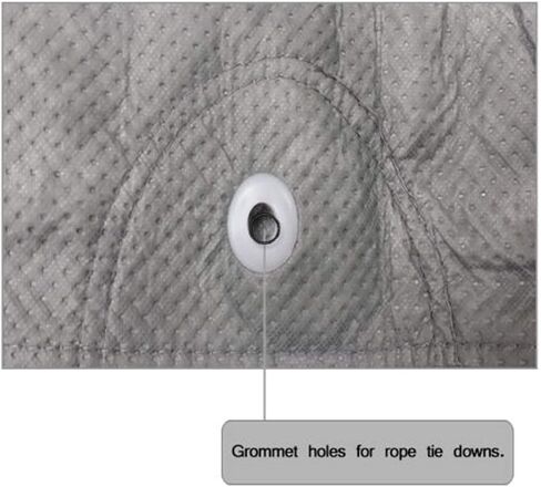 5 Layer Semi Custom Fit Truck Full Car Cover for Mitsubishi L200 2017-2023 Crew Cab Pickup 4-Door Short Bed, All Weather Protection Breathable Dust Scratch, Dust, Snow Shield in Kuwait