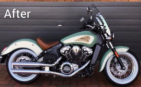 إطار دراجة نارية بورتاول أمامي 2x19 بوصة نحيف. مجموعة من 4 قطع من إطارات الجدار الأبيض العريضة الخلفية مقاس 2 × 16 بوصة. ملحقات إطارات الدراجات النارية (19 بوصة نحيفة 1-3/16 بوصة (30 مم) 16 بوصة واسعة 1-3/4 بوصة (44 مم) in Kuwait