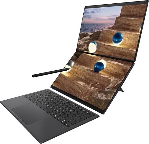 Asus Zenbook Duo Laptop ، Dual 14 "OLED 3K 120Hz Touch Dispash in Kuwait