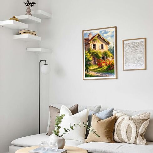 MBNTJHT DIY Easy Gnome Paint by Numbers Kit for Adults,Unframed Succulents Gnome Oil Paint by Number Kits for Beginner,Acrylic Painting Kits for Home Wall Decor 16X20 Inch. in Kuwait