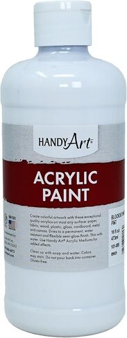 Handy Art Student Acrylic Paint 16 ounce, Blockout White in Kuwait