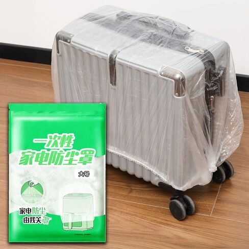 10Pcs/Pack Disposable Dust Cover Multi-Size Household Appliances Extra Large Thickened Kitchen Furniture Transparent Cover (Medium,60 * 80cm) in Saudi Arabia
