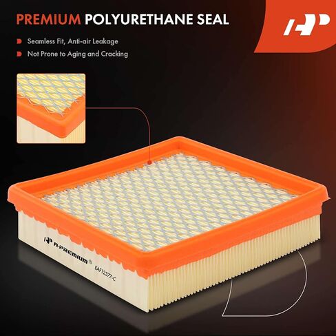 فلتر هواء محرك A-Premium 2-PC متوافق مع شيفروليه كامارو 1985 1986 1987 1988 1989 1990 1991 1992 1993 1994 1995، 2.8L 5.0L 5.7L، لوحة مرنة، استبدال # 25043246 in Saudi Arabia