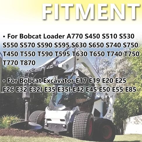 6PCS 7176099 Fresh Air Cab Filter for Bobcat Loader T630 A770 S450 S530 S550 S630 S650 S740 T450 T595 T770 T870, For Bobcat Excavator E32 E32I E35 E35I E42 E45 E50 E55 in Kuwait