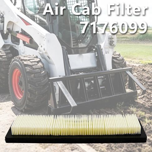 6PCS 7176099 Fresh Air Cab Filter for Bobcat Loader T630 A770 S450 S530 S550 S630 S650 S740 T450 T595 T770 T870, For Bobcat Excavator E32 E32I E35 E35I E42 E45 E50 E55 in Kuwait
