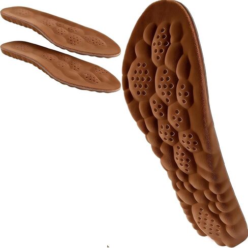 4D Cloud Steppers Insoles for Men and Women - Shock Absorption Inserts, Soft Anti-Fatigue, Relieve Foot Pain, Memory Foam Insoles for Shoes, Boots & Sneakers in Kuwait