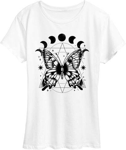 Instant Message - Celestial Butterfly - Women's Short Sleeve Graphic T-Shirt in Kuwait