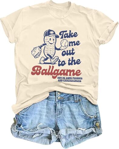 خذني إلى قمصان Ballgame للنساء تي شيرت البيسبول in Kuwait