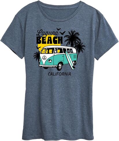 Instant Message - Laguna Beach California - Women's Short Sleeve Graphic T-Shirt in Kuwait