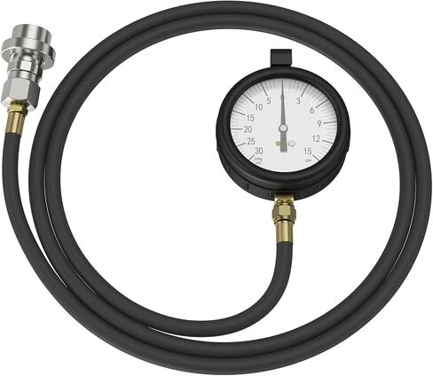 موكر TU-32-6 6.6L GM Duramax طقم اختبار ضغط وقود الديزل والفراغ - مقياس 3.5 بوصة مع خرطوم 6 أقدام وقارنة توصيل سريعة - تشخيص دقيق لنظام الوقود لمحركات Duramax in Saudi Arabia