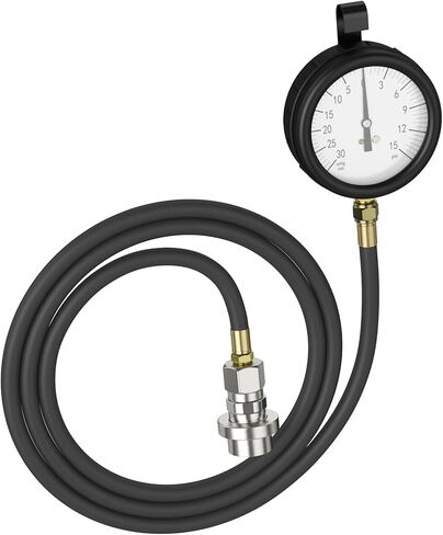 موكر TU-32-6 6.6L GM Duramax طقم اختبار ضغط وقود الديزل والفراغ - مقياس 3.5 بوصة مع خرطوم 6 أقدام وقارنة توصيل سريعة - تشخيص دقيق لنظام الوقود لمحركات Duramax in Saudi Arabia