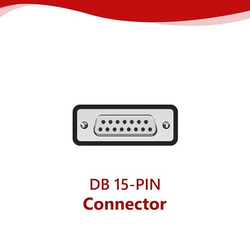 JUTA Main Cable Fit for Ancel FX2000 FX3300 FX6000 FX6100 DB15 OBD2 Diagnostic Scanner 16-PIN Male to 15-PIN Female OBDII Test Replacement Cable Connector Adapter - 3.9ft/120cm in Kuwait