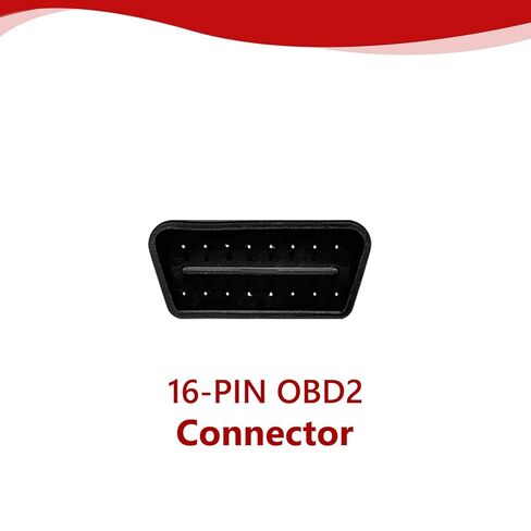 JUTA Main Cable Fit for Ancel FX2000 FX3300 FX6000 FX6100 DB15 OBD2 Diagnostic Scanner 16-PIN Male to 15-PIN Female OBDII Test Replacement Cable Connector Adapter - 3.9ft/120cm in Kuwait