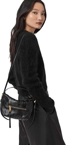 حقيبة حمل لوحة فيجا من AllSaints W549XD، مقاس واحد أسود in Kuwait