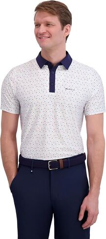 قمصان Ben Sherman للرجال لأداء الجولف - قابلة للتمدد، نسيج فائق النعومة، ماص للرطوبة، مقاوم للرائحة in Kuwait