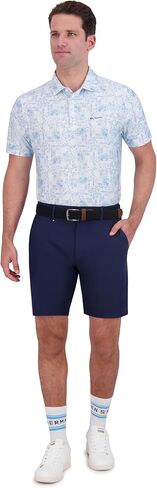 قمصان Ben Sherman للرجال لأداء الجولف - قابلة للتمدد، نسيج فائق النعومة، ماص للرطوبة، مقاوم للرائحة in Kuwait