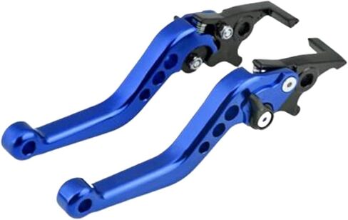 Motorcycle Double Disc Brake Universal CNC Aluminum Handle Lever Modification Accessories(Orange) in Saudi Arabia
