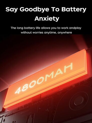 الماوس اللاسلكي 500 مللي أمبير في الساعة كبير الفأر البصري 2.4 جرام مع الفئران اللاسلكية USB نانو للكمبيوتر ، الأسود in Kuwait