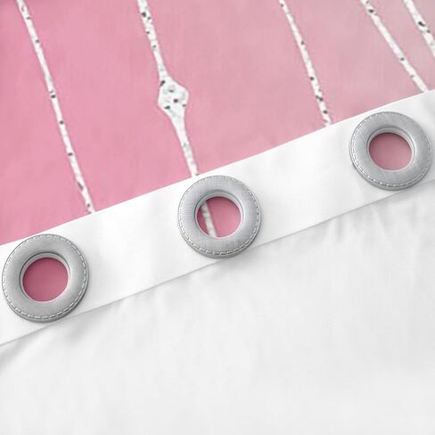 ستائر Erosebridal Sage باللونين الأخضر والوردي للفتيات والنساء ستائر وستائر جمالية مجردة، ستائر تعتيم بخط منقط ومموج، معالجات نافذة متدرجة أومبير 42 بوصة عرض × 84 بوصة طول in Saudi Arabia