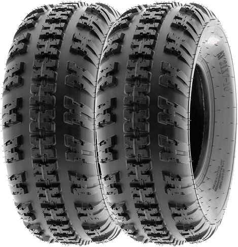 SunF Set 2 ATV Tires 20x6-10 20x6x10 Knobby Tubeless 6 PR A031 in Kuwait