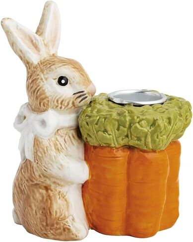 Mud Pie Easter Tulip Ceramic Taper Holder in Saudi Arabia