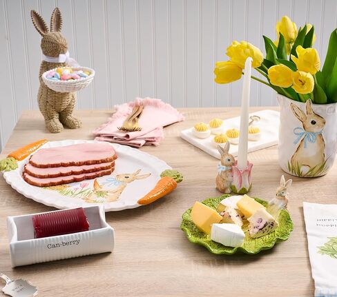 Mud Pie Easter Tulip Ceramic Taper Holder in Saudi Arabia