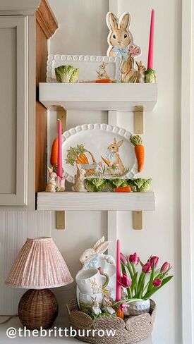 Mud Pie Easter Tulip Ceramic Taper Holder in Saudi Arabia