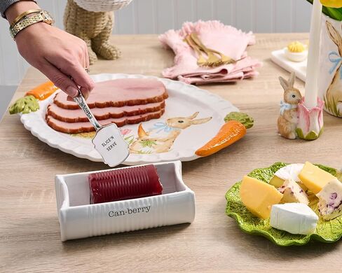 Mud Pie Easter Tulip Ceramic Taper Holder in Saudi Arabia