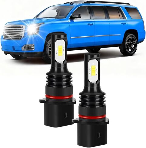 Light Bulbs Compatible for 2015-2019 GMC Yukon XL PSX26W Fog Lights Combo Pack 32000LM 6500K with Cooling Fan Plug N Play Pack of 2 in Kuwait